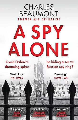 A Spy Alone cover