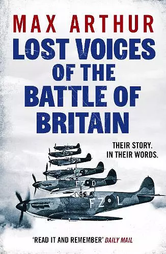 Lost Voices of the Battle of Britain cover