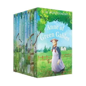 The Complete Collection Anne Of Green Gables 8 Books Set cover