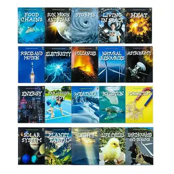 Children Introduction to Science for Beginners (Series 1 & 2) 20 Book Collection Set cover