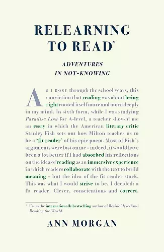 Relearning to Read cover