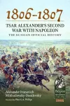 1806-1807 - Tsar Alexander's Second War with Napoleon cover