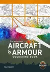 Aircraft & Armour Colouring Book cover