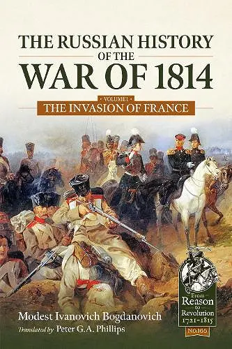The Russian History of the War of 1814 Volume 1 cover