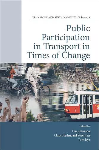Public Participation in Transport in Times of Change cover