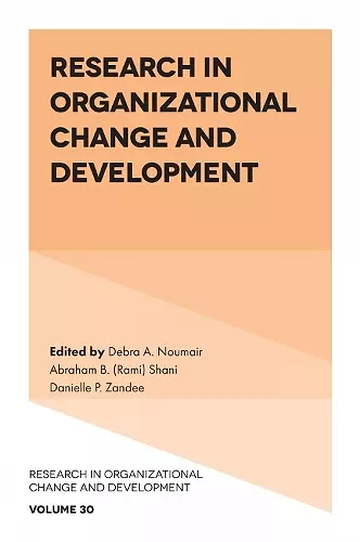 Research in Organizational Change and Development cover