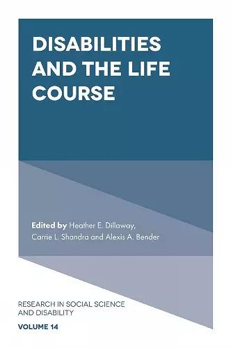 Disabilities and the Life Course cover