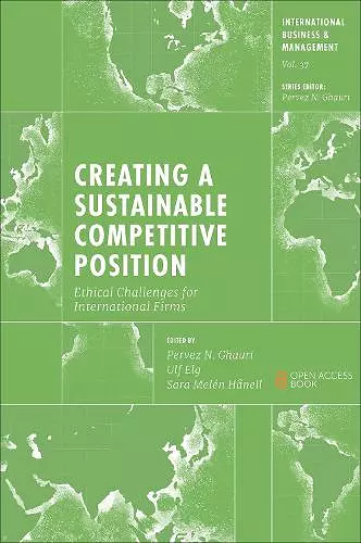 Creating a Sustainable Competitive Position cover