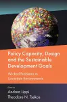 Policy Capacity, Design and the Sustainable Development Goals cover