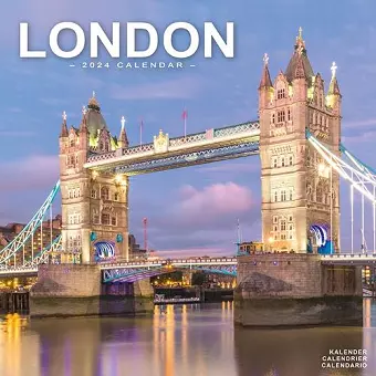 London Calendar 2024 Square Travel Wall Calendar - 16 Month cover