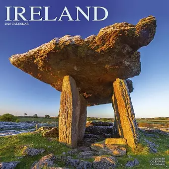 Ireland Calendar 2025 Square Travel Wall Calendar - 16 Month cover