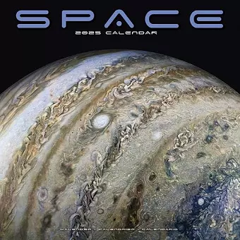 Space Calendar 2025 Square Space Wall Calendar - 16 Month cover