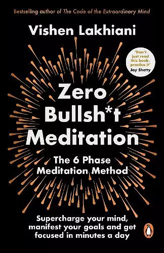 Zero Bullsh*t Meditation cover