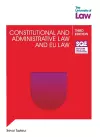 SQE - Constitutional and Administrative Law and EU Law 3e cover