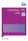 SQE - Criminal Law 3e cover