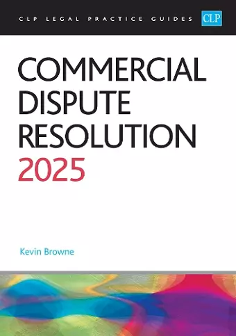 Commercial Dispute Resolution 2025 cover