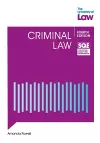 SQE - Criminal Law 4e cover