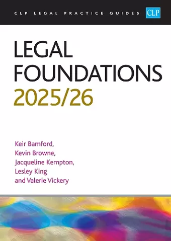Legal Foundations 2025/26 cover