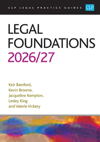 Legal Foundations 2026/27 cover