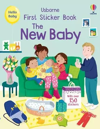 First Sticker Book The New Baby cover