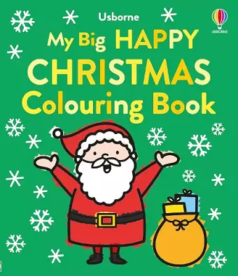 My Big Happy Christmas Colouring Book cover