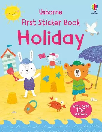 First Sticker Book Holiday cover