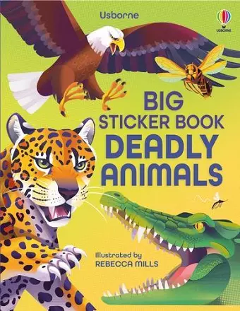 Big Sticker Book Deadly Animals cover