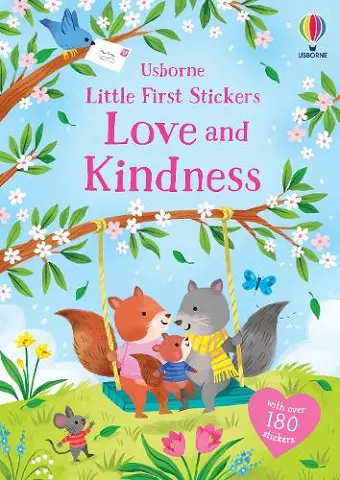 Little First Stickers Love and Kindness cover