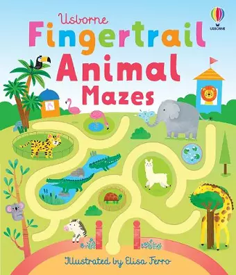 Fingertrail Animal Mazes cover