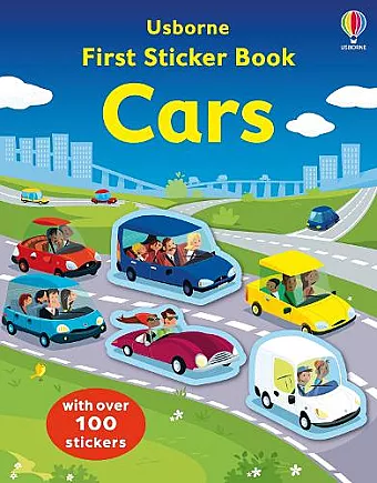 First Sticker Book Cars cover