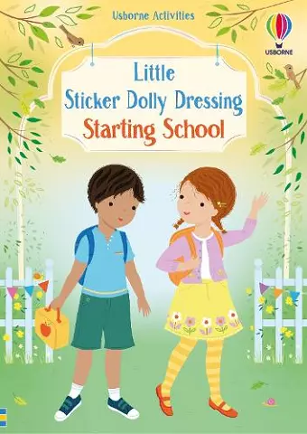 Little Sticker Dolly Dressing Starting School cover