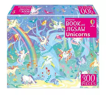 Usborne Book and Jigsaw Unicorns cover