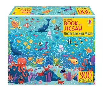 Usborne Book and Jigsaw Under the Sea Maze cover