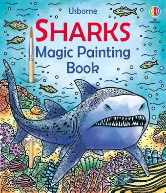 Sharks Magic Painting Book cover