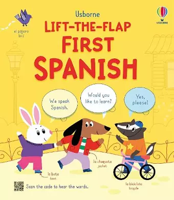 Lift-the-flap First Spanish cover