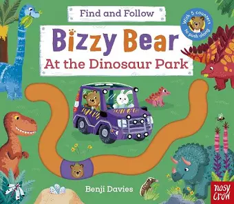 Bizzy Bear Find and Follow: At the Dinosaur Park cover