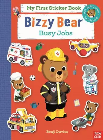 Bizzy Bear My First Sticker Book: Busy Jobs cover