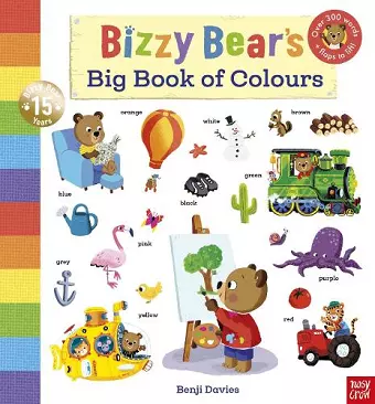 Bizzy Bear's Big Book of Colours cover