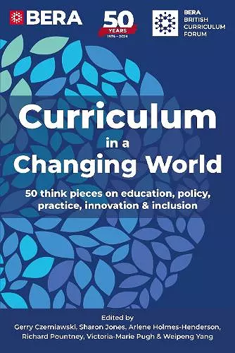 Curriculum in a Changing World cover