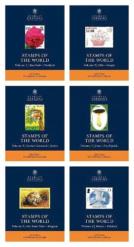 2025 Stamps Of The World - Set Of 6 Catalogues cover