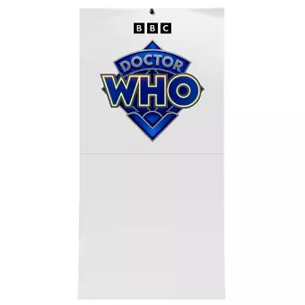 Official Doctor Who Classic Edition 2024 Square Wall Calendar cover