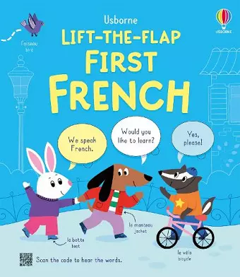 Lift-the-flap First French cover