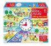 Usborne Book and Jigsaw Telling the Time cover