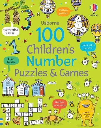 100 Children's Number Puzzles and Games cover