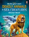 Build Your Own Deadly Animals and Sea Creatures Sticker Book cover