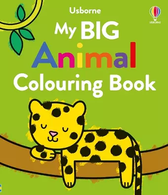 My Big Animal Colouring Book cover