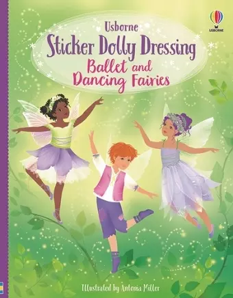 Sticker Dolly Dressing Ballet and Dancing Fairies cover