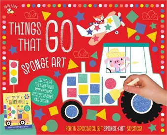 Busy Bees Things That Go Sponge Art cover