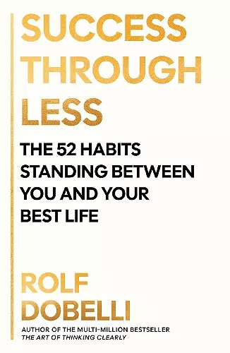 Success Through Less cover