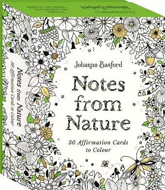 Johanna Basford's Notes from Nature cover